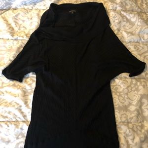 Express cowl neck too banded bottom-Size L